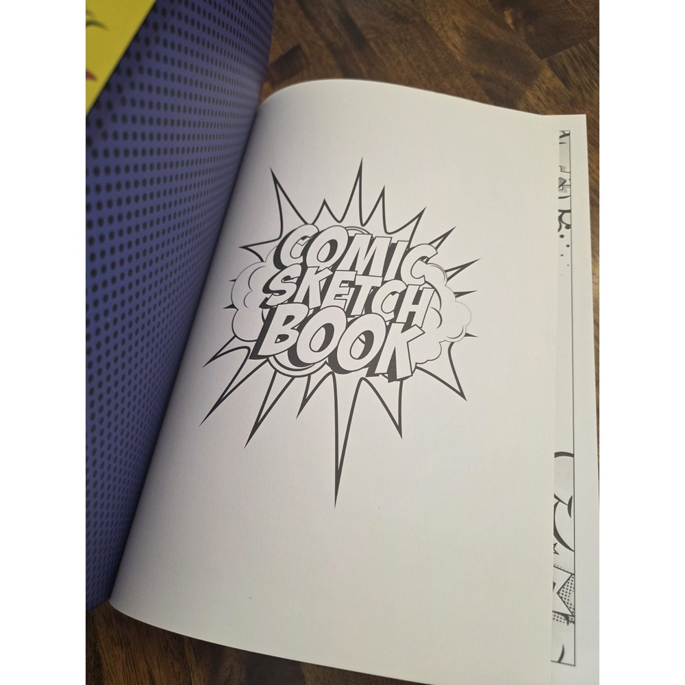 Comic Sketchbook by Piccadilly Create Your Own Comic DIY Paperback NEW - Picture 3 of 10